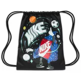 Nike DRAWSTRING BAG Dječja gimnastička torba, crna, veličina