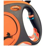 Povodac za pse Flexi XTREME 5 m Oranžna Veličina S | shoptok.hr
