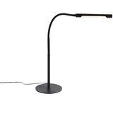QAZQA Dizajnerska namizna svetilka črna z LED z zatemnitvijo na dotik - Palka | Shoptok.si