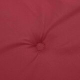 vidaXL Blazina za vrtno klop vinsko rdeča 150x50x3 cm blago | Shoptok.si