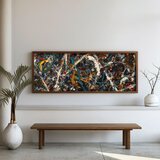 WALLXPERT FAH146-120 Multicolor Decorative Framed MDF Painting | Eponuda.com