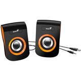 Genius zvučnici SP-Q180 orange 2.0, 6 W, 3.5 mm jack, USB power | Eponuda.ba