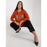 VITON Blouse-VI-BZ-2901.49P-dark orange | Shoptok.si