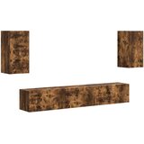 Komplet TV omaric 3 pcs Dimljeni oreh Konstruiran les - - Rjava - 48.29 - 30 x 31 x 60 cm - 2025-vidaXL-Uvoz_2 | Shoptok.si