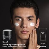 Shiseido Men Skin Empowering Advanced Cream učvršćujuća krema za smanjenje bora 50 ml | shoptok.hr