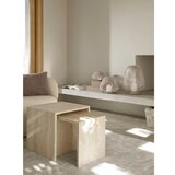 Blomus Bež škatle za shranjevanje v kompletu 2 ks s pokrovom/dekorativne iz imitacije usnja 40x30x11 cm Sahla – | Shoptok.si