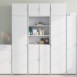 vidaXL Ormarić za pohranu bijeli 70 x 42,5 x 225 cm konstruirano drvo Cijene