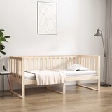  Dnevni krevet bez madraca 100x200 cm puno drvo bor | shoptok.hr