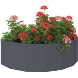  Cvetlično korito Antracit 120 x 60 x 35 cm Jeklo, (5000207409) | Shoptok.si