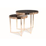 Molarem Home Set stolića DELIA - efekt crnog mramora | shoptok.hr