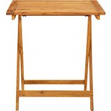  3-dijelni bistro set od tkanine i masivnog drva krem bijelim | shoptok.hr