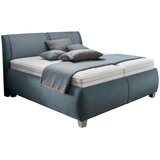 Beldomo - Sleep OBLAZINJENA POSTELJA 180 cm x 200 cm , tekstil modrosiva | Shoptok.si