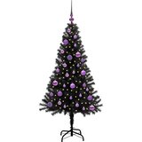  Božićno drvce Crna 150 cm PVC | shoptok.hr