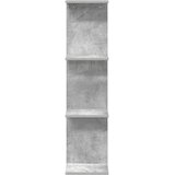  Polica na zidu Betonska siva 22 x 15 x 100 cm Konstruirano drvo | shoptok.hr