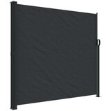 vidaXL Uvlačiva bočna tenda crna 180 x 600 cm | shoptok.hr