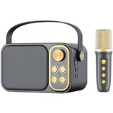  bluetooth zvučnik karaoke set sa mikrofonom YS-103 crni | ePonuda.com