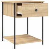  Noćni ormarići 2 kom boja hrasta 44x45x58 cm konstruirano drvo | Eponuda.com