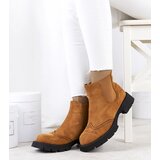 Gemre Brown ankle boots with a chunky sole Newsome | shoptok.hr