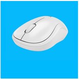 Logitech M220 Silent brezžična optična bela miška | Shoptok.si