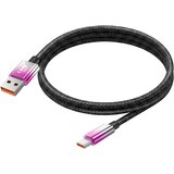 LINQ USB-C v USB Kabel za Hitro Polnjenje 48W z LED Zaslonom 1.2m, Vijolična, (5000276658) | Shoptok.si