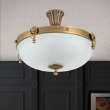 Orion DL 7-523/43 - Plafonski luster ROCCA 4xE27/60W/230V prečnika 43 cm bronza/bela | Eponuda.com