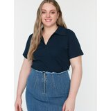 Trendyol Ženska bluza Tbbss22Bz0750, Tamnoplava | Eponuda.com