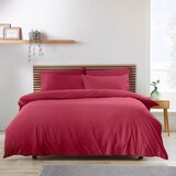 Catherine Lansfield Tamno ružičasta posteljina za bračni krevet/za produženi krevet od mikrovlakana 230x220 cm So Soft Easy Iron – | shoptok.hr