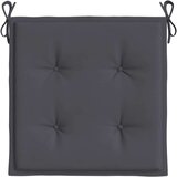 vidaXL jastuci za vrtne stolice 6 kom antracit 50 x 50 x 3 cm tkanina | shoptok.hr