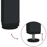  Konzolni stol siva boja hrasta 102x22 5x75 cm konstruirano drvo | shoptok.hr