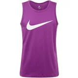 Nike Sportswear Majica 'ICON SWOOSH' temno liila / bela