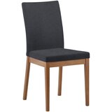 Cantus STOL, les, tekstil antracit, barve hrasta | Shoptok.si