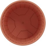  Okrugla saksija za cveće 24 pcs Crvena cigla Ø 19 x 16 cm | shoptok.hr
