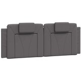  Okvir za krevet Viana bez madraca sivi 140x200 cm od umjetne kože | shoptok.hr