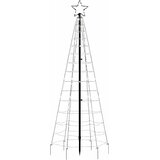  LED božićno drvce sa &amp;scaron;iljcima 220 LED hladno bijelo 180 cm Slike