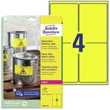  Etikete zweckform l6127 99,1x139mm 1/20 rumene ZWECKFORM1 | Shoptok.si