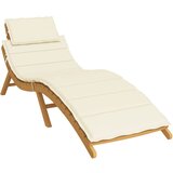  Jastuk za ležaljku krem 186x58x4 cm od tkanine Oxford | Eponuda.com