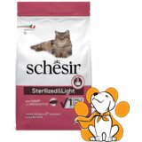 Schesir cat Sterilized & Light With Hum 1.5kg, Hrana Za Mačke Sklone Gojenju Cene