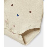 name it Dječji bodi 'NBFNUTTI' boja pijeska / crno plava / čokolada / roza | shoptok.hr