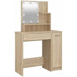  Toaletni stolić LED boja hrasta sonome 86,5 x 35 x 136 cm | Eponuda.com