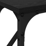  Konzolna stolica Crni hrast 140 x 23 x 75 cm | shoptok.hr