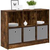  Kreveta s ladicama Dimljeni hrast 88,5 x 27,5 x 63,5 cm | shoptok.hr