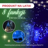  Božićne LED lampice 500 kom, plava | shoptok.hr