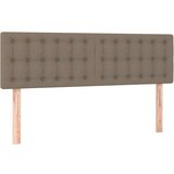  Krevet s oprugama i madracem smeđesivi 140x200 cm tkanina | shoptok.hr