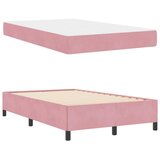  Krevetna konstrukcija s madracem Ružičasta 120 x 190 cm tkanina | Eponuda.com