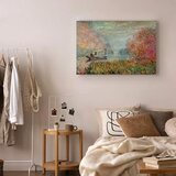  Slika - Claude Monet – Boat on the Seine 90x60 Akustična | shoptok.hr