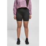 Urban Classics Women's High Waist Short Cycle Hot Pants Black Cene