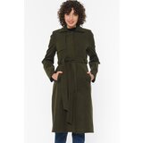 Dewberry Z6570 WOMEN'S COAT-KHAKI | shoptok.hr