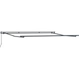  Okvir tende Antracit 4,5 x 2,5 m Aluminij | shoptok.hr