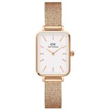 Daniel Wellington Ura Quadro Pressed ženska, roza barva | Shoptok.si