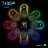 Connect IT CMO-3589-BK - LED RGB žični gejmerski miš 200-7200 DPI crna | Eponuda.com